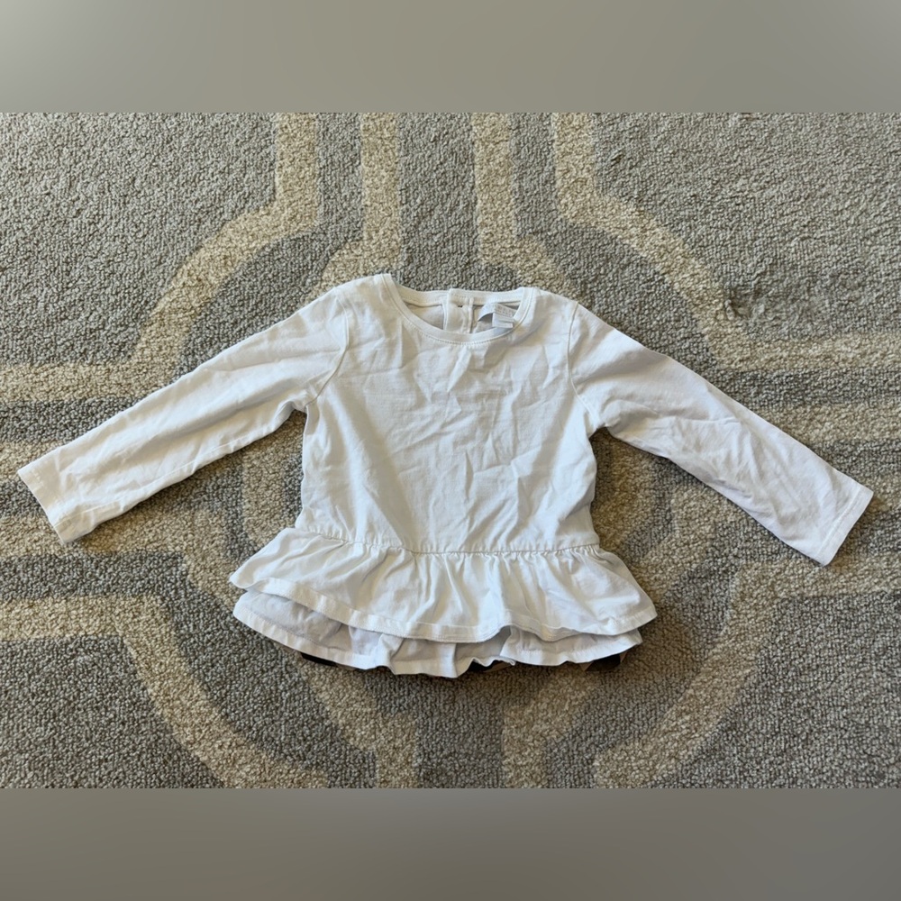 Burberry 18M Peplum Shirt